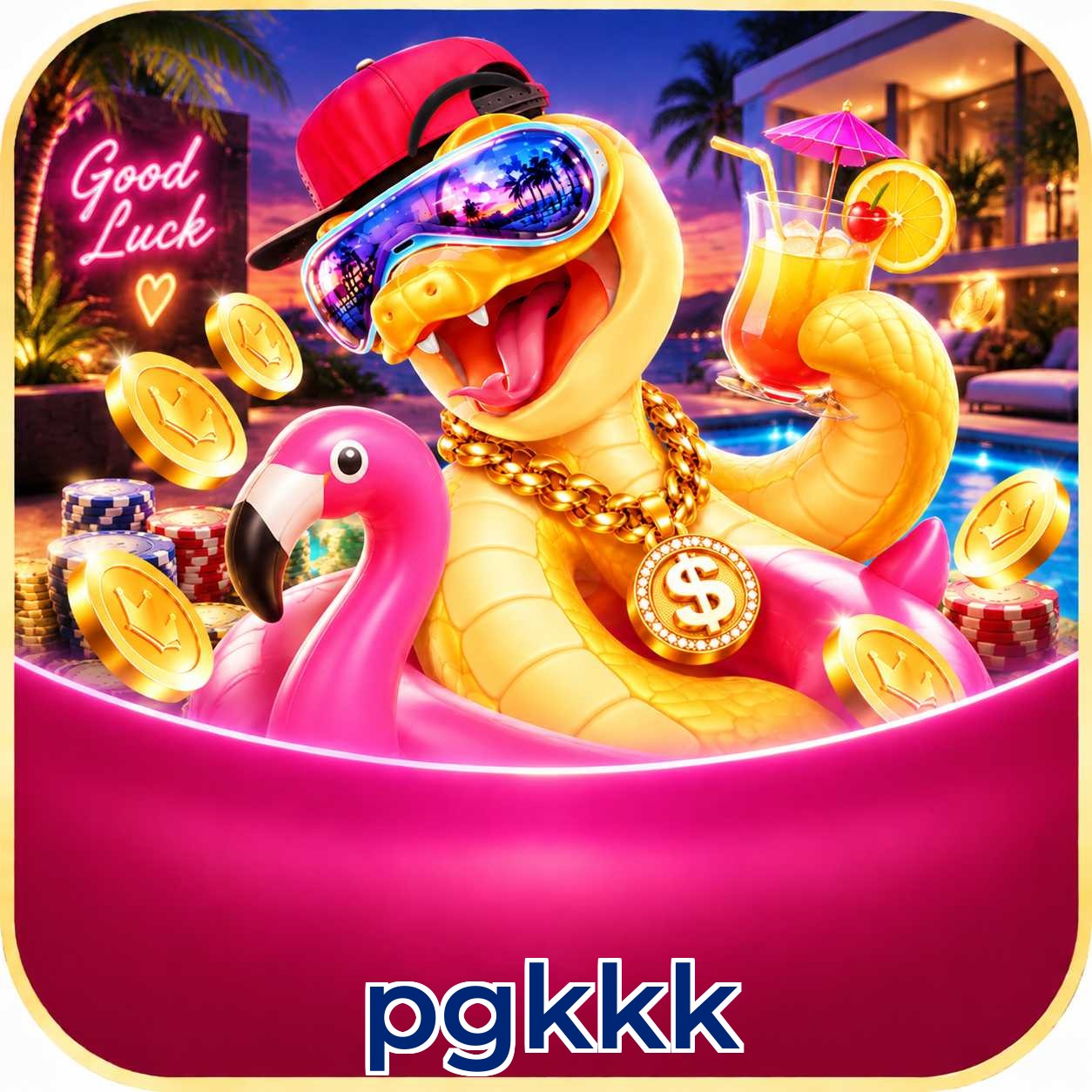 Página oficial da pgkkk no Facebook com promoções e suporte